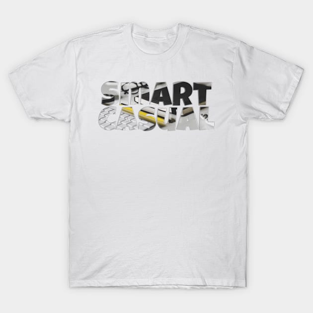 Smart Casual T-Shirt by afternoontees